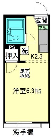 東長崎駅 徒歩5分 1階の物件間取画像